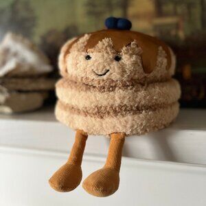 Jellycat BNWT NYC Diner Fran Pancakes Plush